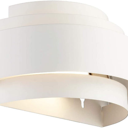 Modern Minimalist Iron Semicircle 1-Light Wall Sconce Lamp