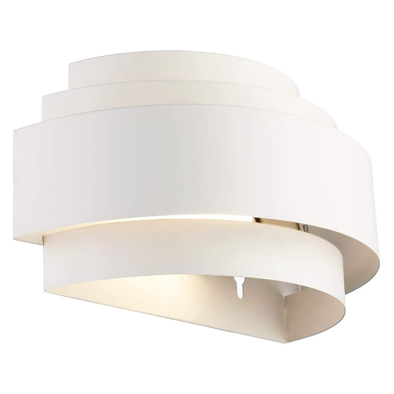 Modern Minimalist Iron Semicircle 1-Light Wall Sconce Lamp