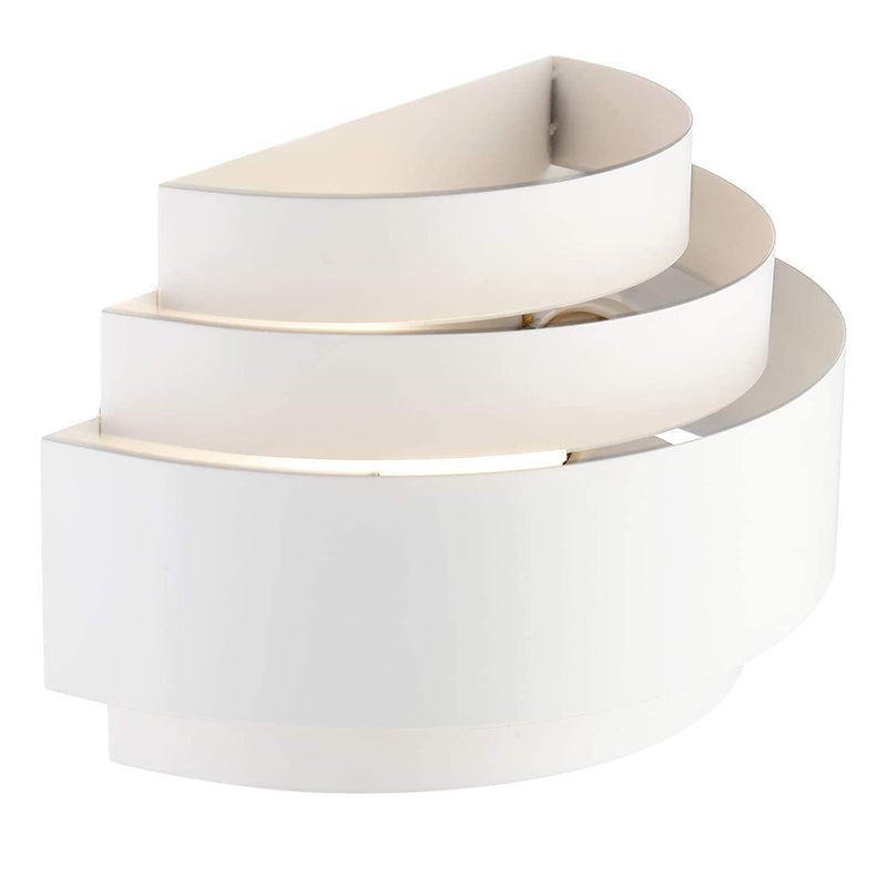 Modern Minimalist Iron Semicircle 1-Light Wall Sconce Lamp