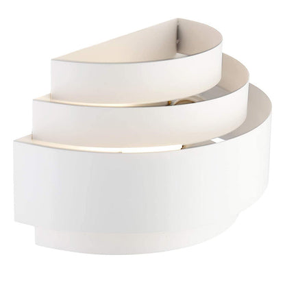 Modern Minimalist Iron Semicircle 1-Light Wall Sconce Lamp