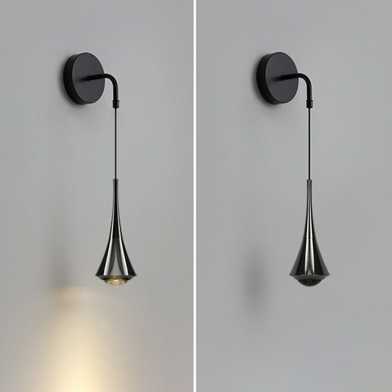 Scandinavian Aluminum Iron Linear LED Wall Sconce Lamp
