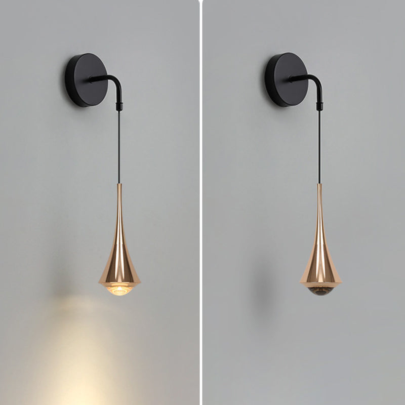 Scandinavian Aluminum Iron Linear LED Wall Sconce Lamp