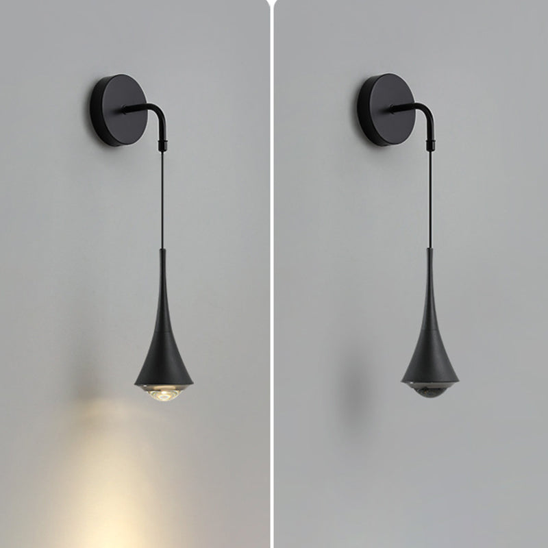 Scandinavian Aluminum Iron Linear LED Wall Sconce Lamp