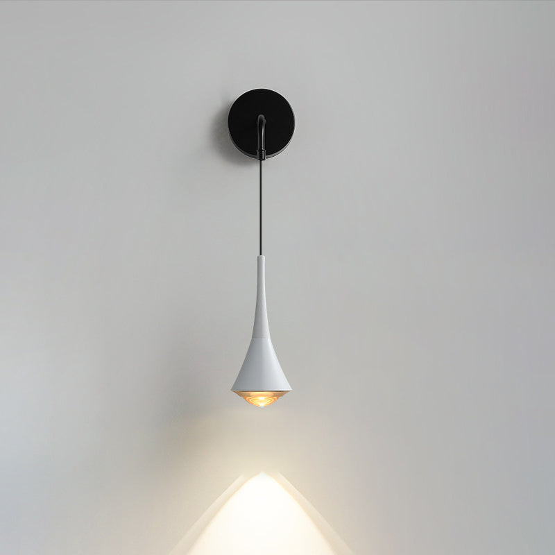 Scandinavian Aluminum Iron Linear LED Wall Sconce Lamp