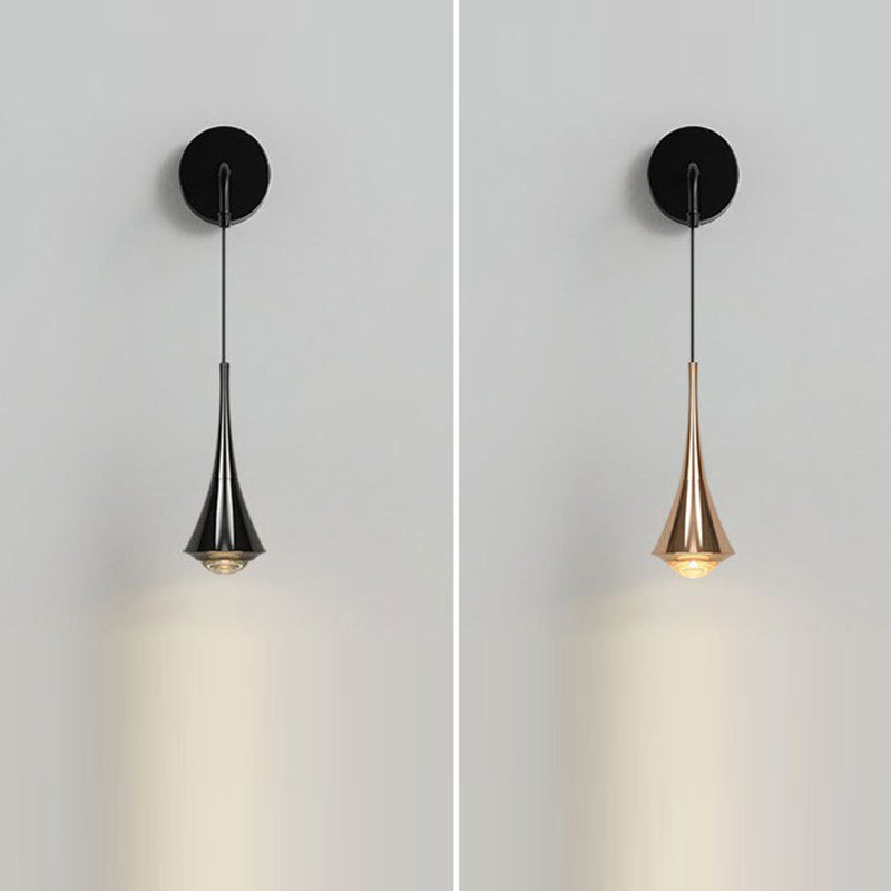 Scandinavian Aluminum Iron Linear LED Wall Sconce Lamp