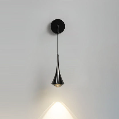 Scandinavian Aluminum Iron Linear LED Wall Sconce Lamp
