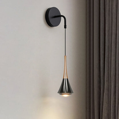 Scandinavian Aluminum Iron Linear LED Wall Sconce Lamp