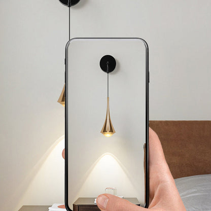 Scandinavian Aluminum Iron Linear LED Wall Sconce Lamp