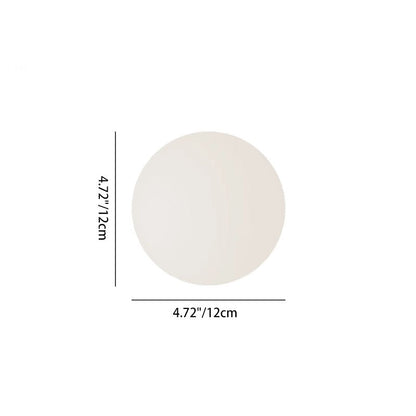 Modern Minimalist Metal Glass Ball 1-Light Wall Sconce Lamp