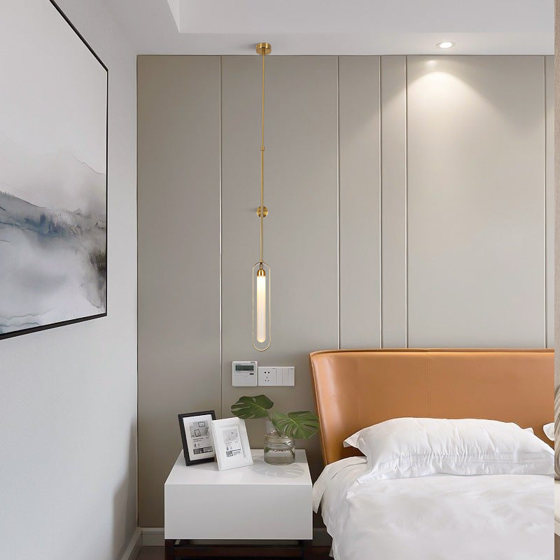 Scandinavian Iron Acrylic Linear LED Wall Sconce Lamp