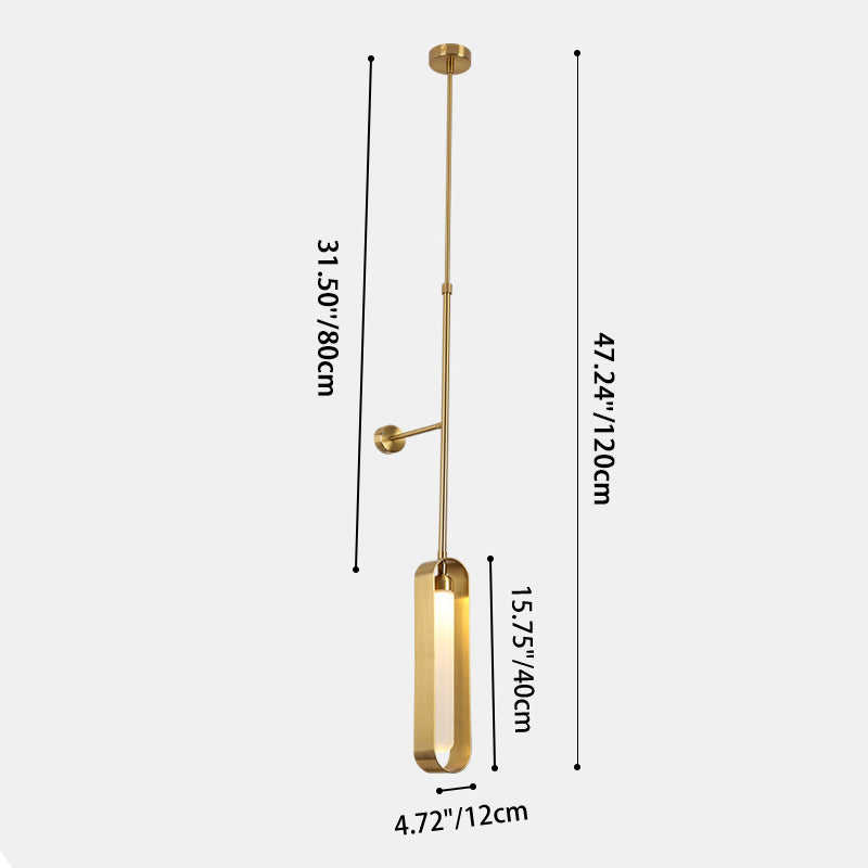 Scandinavian Iron Acrylic Linear LED Wall Sconce Lamp