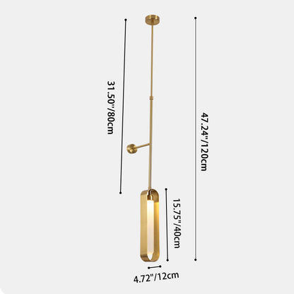 Scandinavian Iron Acrylic Linear LED Wall Sconce Lamp