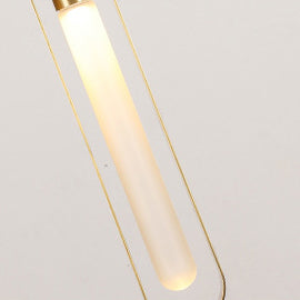 Scandinavian Iron Acrylic Linear LED Wall Sconce Lamp