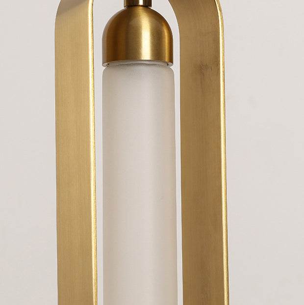 Scandinavian Iron Acrylic Linear LED Wall Sconce Lamp