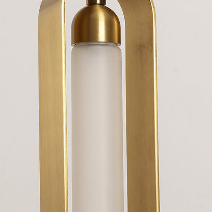 Scandinavian Iron Acrylic Linear LED Wall Sconce Lamp
