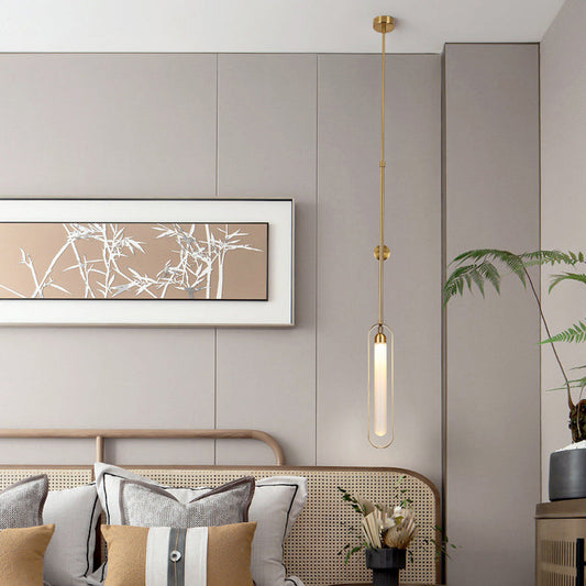 Scandinavian Iron Acrylic Linear LED Wall Sconce Lamp