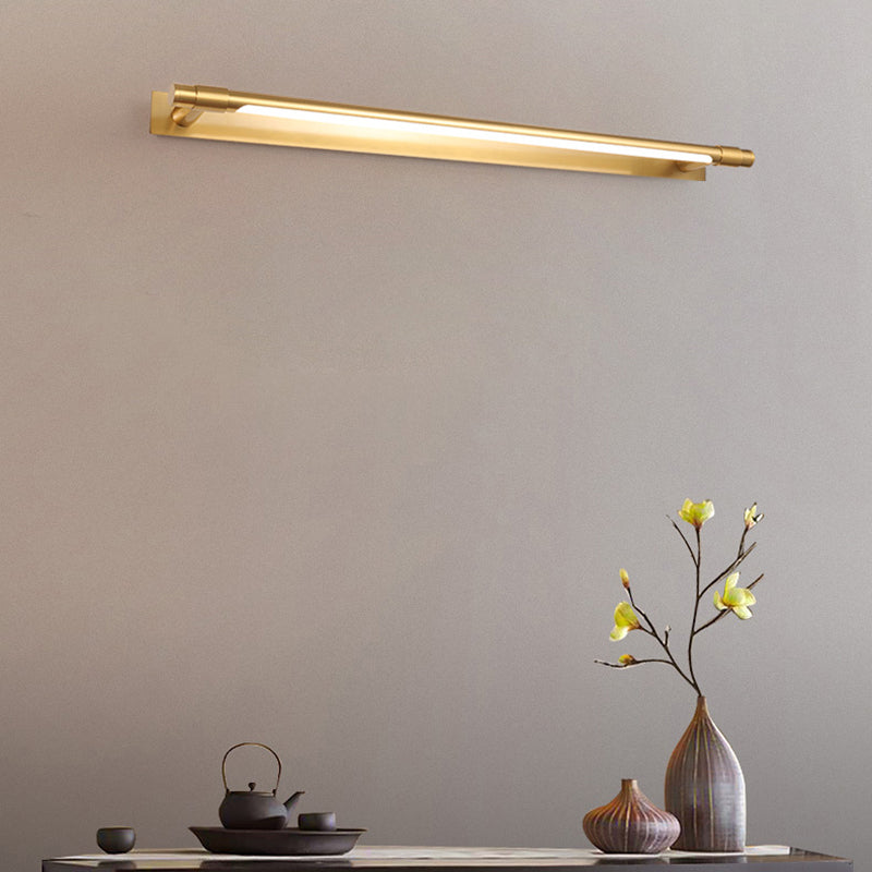 Iron Acrylic Linear LED Vanity Light Wall Sconce Lamp
