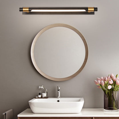 Iron Acrylic Linear LED Vanity Light Wall Sconce Lamp