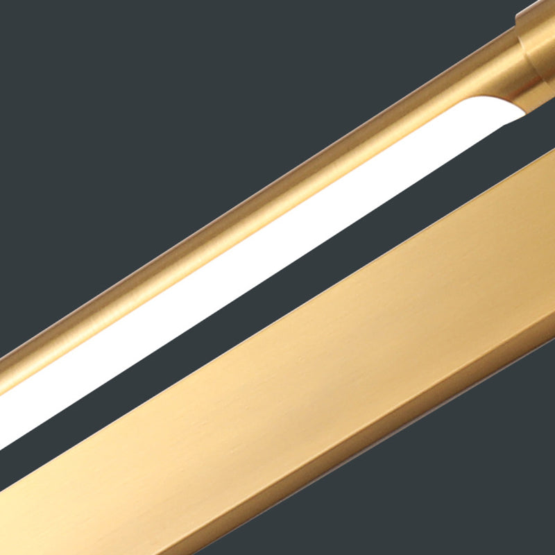 Iron Acrylic Linear LED Vanity Light Wall Sconce Lamp