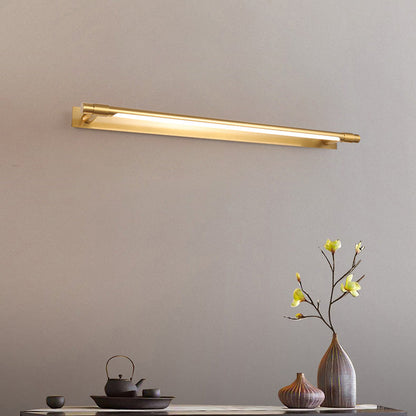 Iron Acrylic Linear LED Vanity Light Wall Sconce Lamp