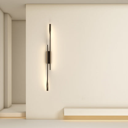 Rectangular Silicone Hardware LED Wall Sconce Lamp