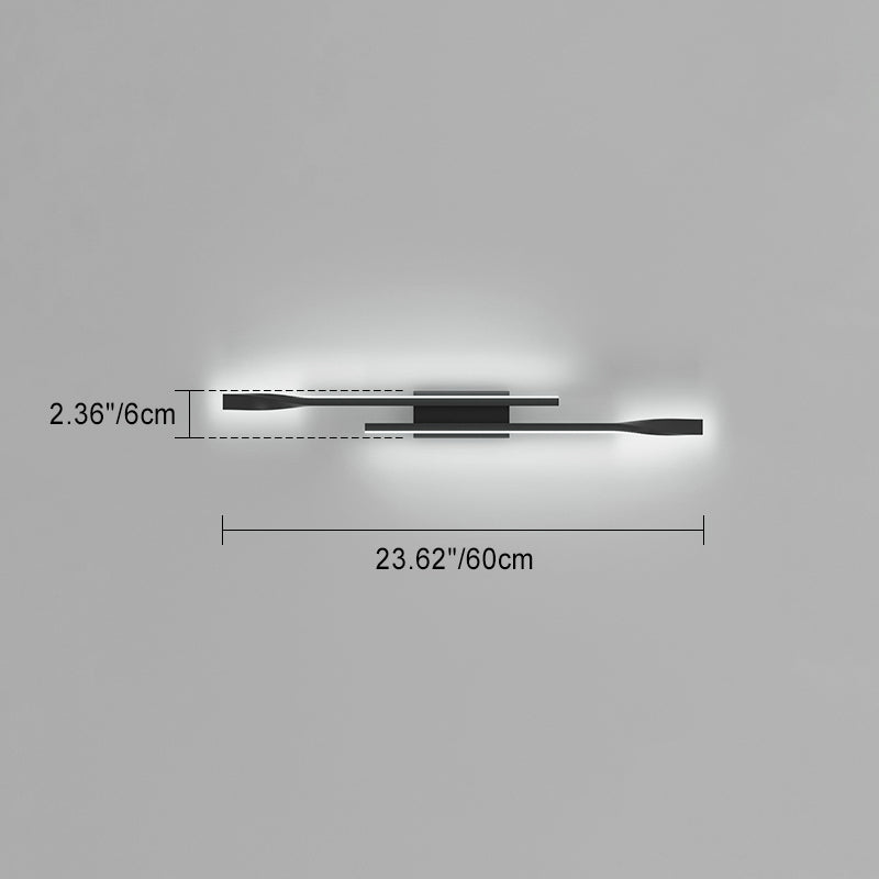 Rectangular Silicone Hardware LED Wall Sconce Lamp