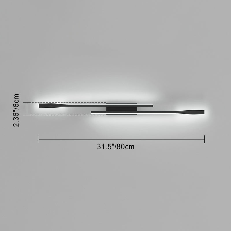 Rectangular Silicone Hardware LED Wall Sconce Lamp