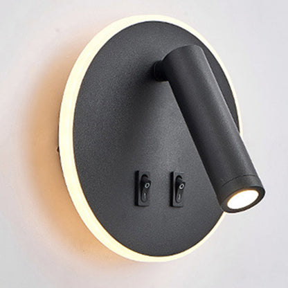 Simplicity Square Acrylic Iron LED Wall Sconce Lamp