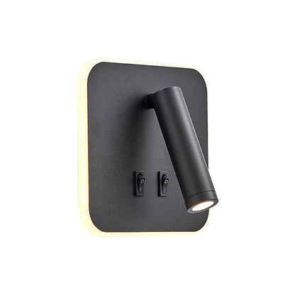 Simplicity Square Acrylic Iron LED Wall Sconce Lamp