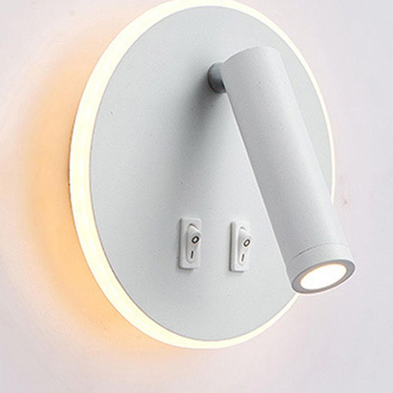 Simplicity Square Acrylic Iron LED Wall Sconce Lamp