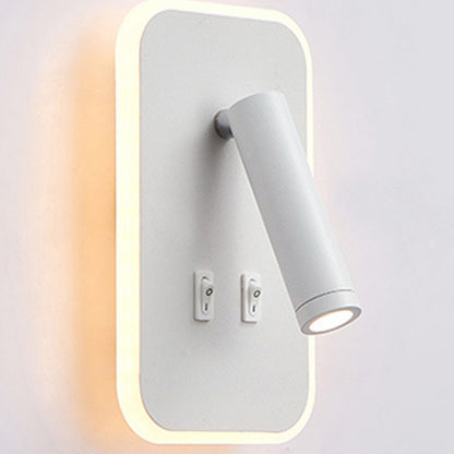 Simplicity Square Acrylic Iron LED Wall Sconce Lamp