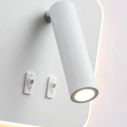 Simplicity Square Acrylic Iron LED Wall Sconce Lamp