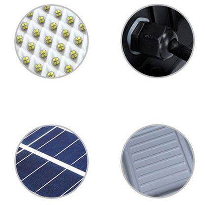 Simplicity Solar Waterproof ABS LED Wall Sconce Lamp