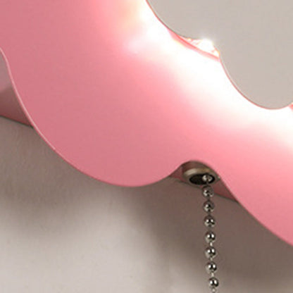 Art Deco Cloud Zipper Acrylic Iron LED Wall Sconce Lamp