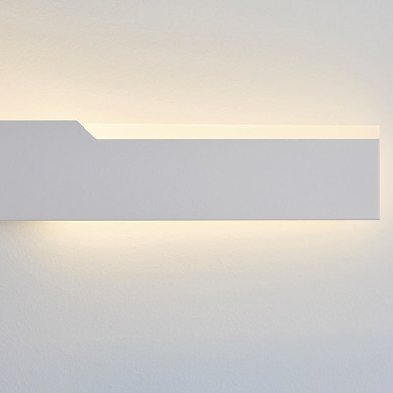 Simplicity Long Cylinder Acrylic Iron LED Wall Sconce Lamp