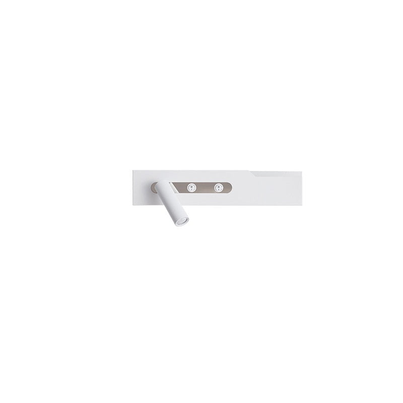 Simplicity Long Cylinder Acrylic Iron LED Wall Sconce Lamp
