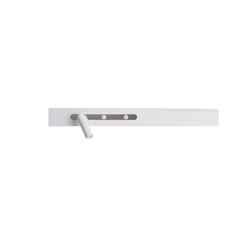 Simplicity Long Cylinder Acrylic Iron LED Wall Sconce Lamp