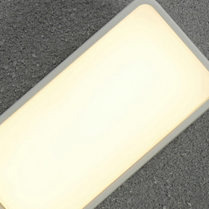 Minimalist Tilted Rectangle Aluminum LED Wall Sconce Lamp