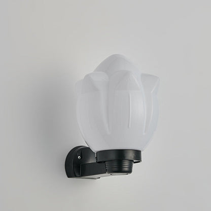 Simplicity Ball Acrylic ABS Iron 1-Light Wall Sconce Lamp