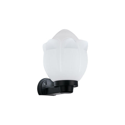 Simplicity Ball Acrylic ABS Iron 1-Light Wall Sconce Lamp