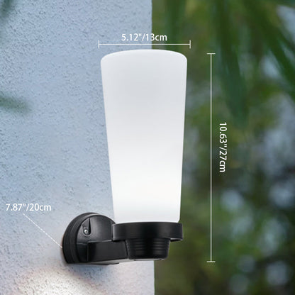 Simplicity Ball Acrylic ABS Iron 1-Light Wall Sconce Lamp