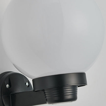 Simplicity Ball Acrylic ABS Iron 1-Light Wall Sconce Lamp
