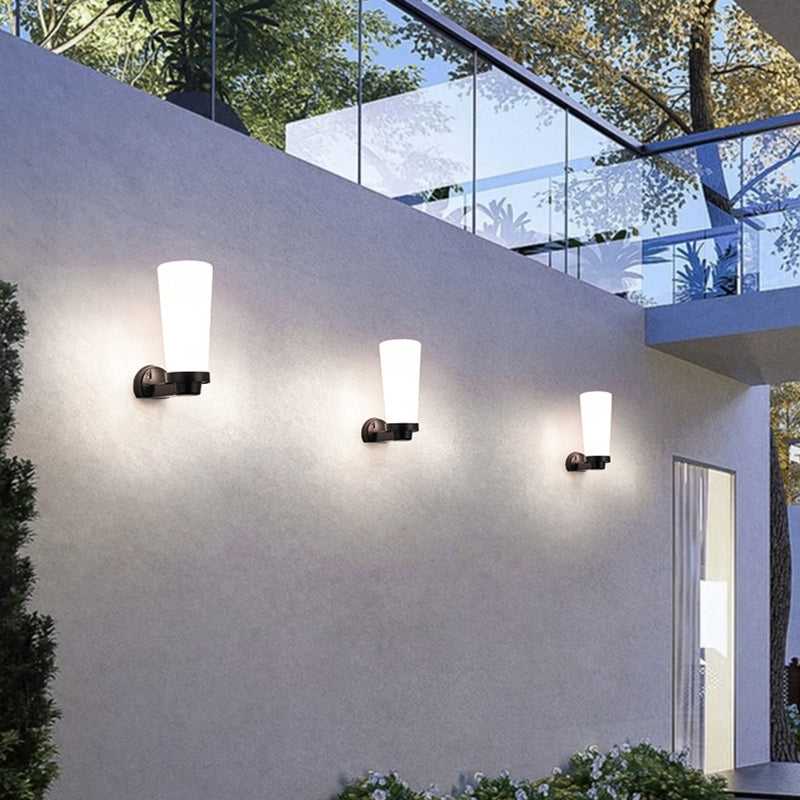 Simplicity Ball Acrylic ABS Iron 1-Light Wall Sconce Lamp