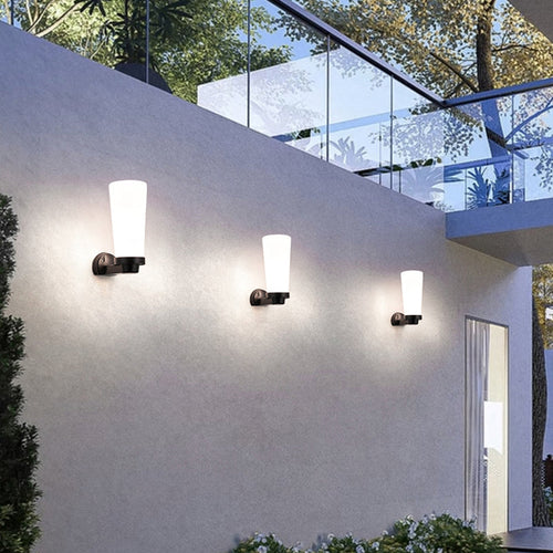 Simplicity Ball Acrylic ABS Iron 1-Light Wall Sconce Lamp