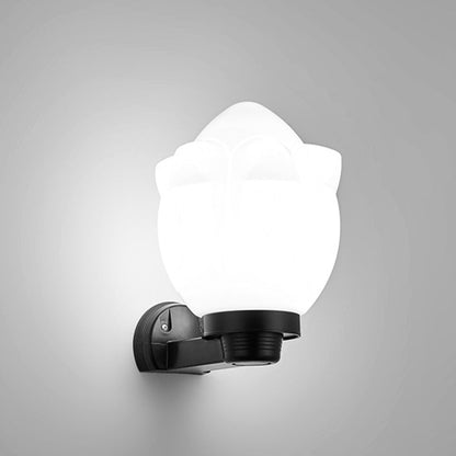Simplicity Ball Acrylic ABS Iron 1-Light Wall Sconce Lamp