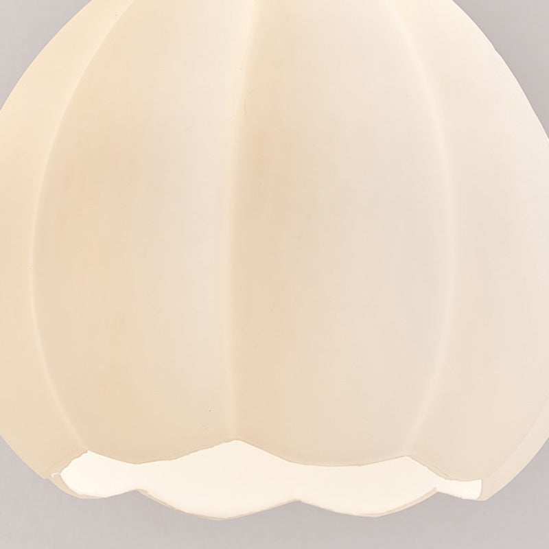 Japanese Glass Rubberwood Hardware 1-Light Wall Sconce Lamp