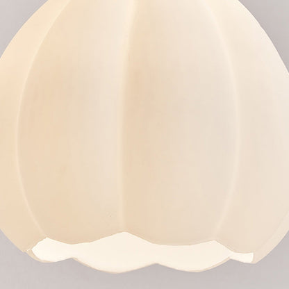 Japanese Glass Rubberwood Hardware 1-Light Wall Sconce Lamp