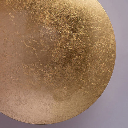Minimalist Removable Round Alloy LED Wall Sconce Lamp