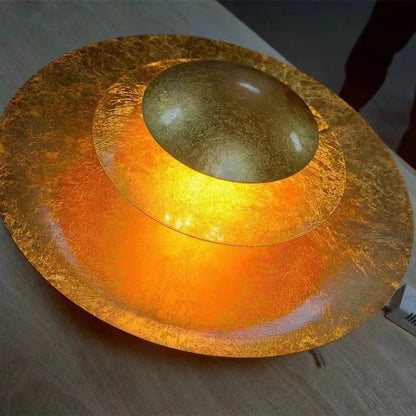Modern Luxury Round Iron LED Wall Sconce Lamp