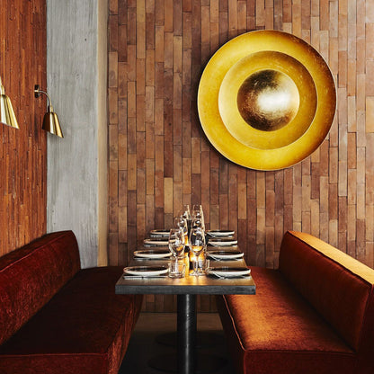 Modern Luxury Round Iron LED Wall Sconce Lamp